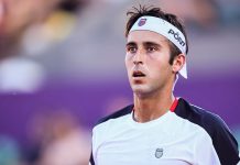 Tomás Etcheverry batalló ante Denis Shapovalov, pero quedó eliminado en el Masters 1000 de Indian Wells