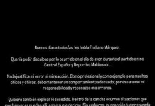 Un arquero uruguayo saltó a la tribuna para pelearse tras ser expulsado y desató una polémica que recorre el mundo: el descargo del futbolista
