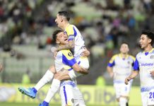 Con el primer gol de Di María en la Libertadores, Rosario Central le ganó 3-0 a Universidad Central en Venezuela y es líder del Grupo H
