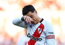 Driussi fue reemplazado a los 15 minutos del Superclásico entre River Plate y Boca Juniors: su reacción al salir lesionado