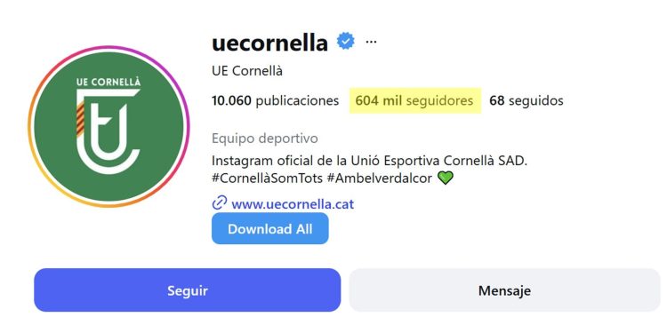 El “efecto Messi” tras la compra del UE Cornella en España: 500 mil nuevos seguidores y la reacción de todos en el club