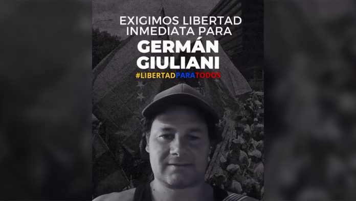 Exigieron ante la CIDH la liberación del argentino Germán Giuliani y denunciaron torturas en su detención en Venezuela