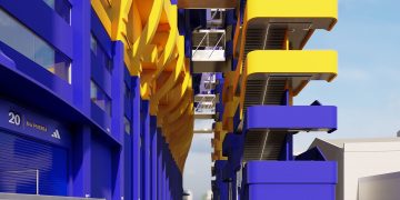 Imágenes inéditas del proyecto de ampliación de la Bombonera que propone Riquelme en Boca Juniors