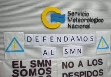 Paro en el Servicio Meteorológico Nacional: trabajadores alertan por despidos del 30% del personal