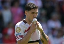 Alarma en la selección argentina: Gonzalo Montiel se lesionó en el calentamiento y fue reemplazado por Bustos en River-Gimnasia