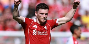 Andy Robertson recordó el final de la era Klopp y el dolor que atravesó el vestuario del Liverpool