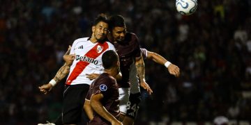 Cabezazo de Meza y grito agónico de Salas: así fueron los goles que le dieron la victoria a River Plate frente a Carabobo