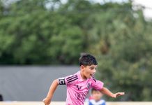 El golazo de tiro libre de Ciro Messi en la Academia del Inter Miami: el festejo “con estilo” que se hizo viral