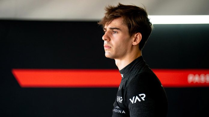 El minuto fatal de Nico Varrone en la Fórmula 2: estaba 2°, no logró cerrar su vuelta y largará 12° el Gran Premio de Canadá