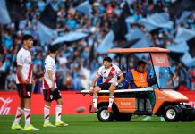 El parte médico de Marcos Acuña tras la lesión que sufrió en la derrota de River Plate frente a Belgrano