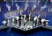 El show de la final de Champions League: la entrada de los equipos tras el recital de The Killers antes de Arsenal-PSG