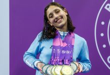 Imponente actuación de la argentina Agostina Hein en Mónaco: ganó los 400m combinados por 11 segundos de diferencia