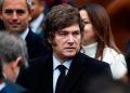 Javier Milei asiste al Tedeum en la Catedral Metropolitana