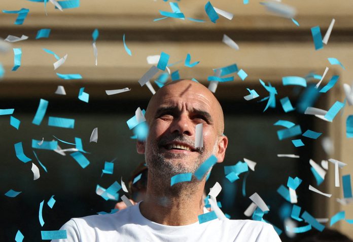 La aparición de Michael Jordan en la despedida de Pep Guardiola del Manchester City: su especial discurso