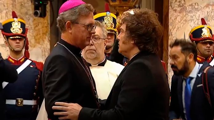 Milei confirmó que, “salvo alguna desgracia, es altamente probable” que el papa León XIV visite la Argentina en noviembre