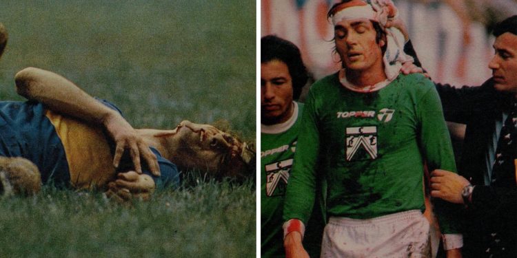 Ruggeri-Saccardi y la historia detrás de uno de los choques más épicos de la historia del fútbol argentino: “Nos rompimos la cabeza”