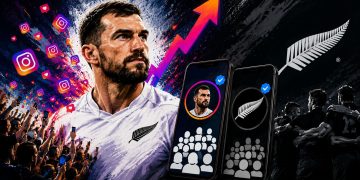 Tim Payne, el futbolista neozelandés que se volvió viral gracias a un influencer argentino, superó a los All Blacks en Instagram