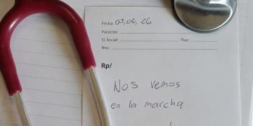 Ni Una Menos: una médica convirtió una receta en un mensaje social