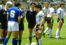 A 40 años del primer gran gol de Maradona en México 86: empate con Italia y un anticipo de lo que vendría