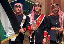 “Amo a Messi” y “Maradona es el rey”: el inesperado encuentro con la banda militar de Jordania antes del partido con Argentina