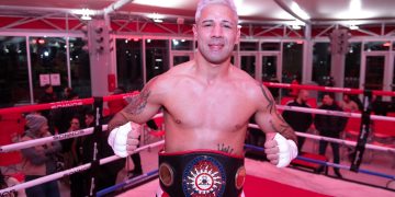 Boxeo en River Plate: Lucas Bastida ganó y retuvo el título Fedelatin AMB supermediano