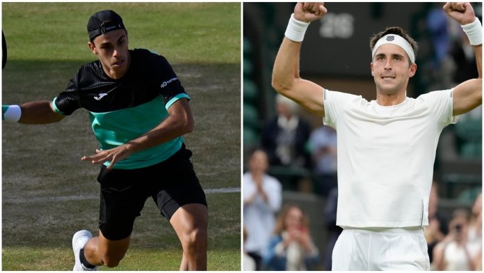 Francisco Cerúndolo y Tomás Etcheverry ya conocen a sus rivales para el debut en la gira de césped