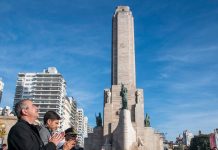 Presentaron en Rosario las refacciones al Monumento a la Bandera