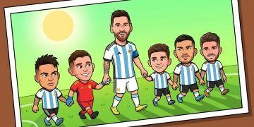 Qué edad tenían los jugadores de la selección argentina cuando Messi hizo su debut en el Mundial