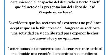 Se proyectó en el auditorio de la Cámara de Diputados un documental sobre la vida del coronel Larrabure, asesinado en 1975 por el ERP