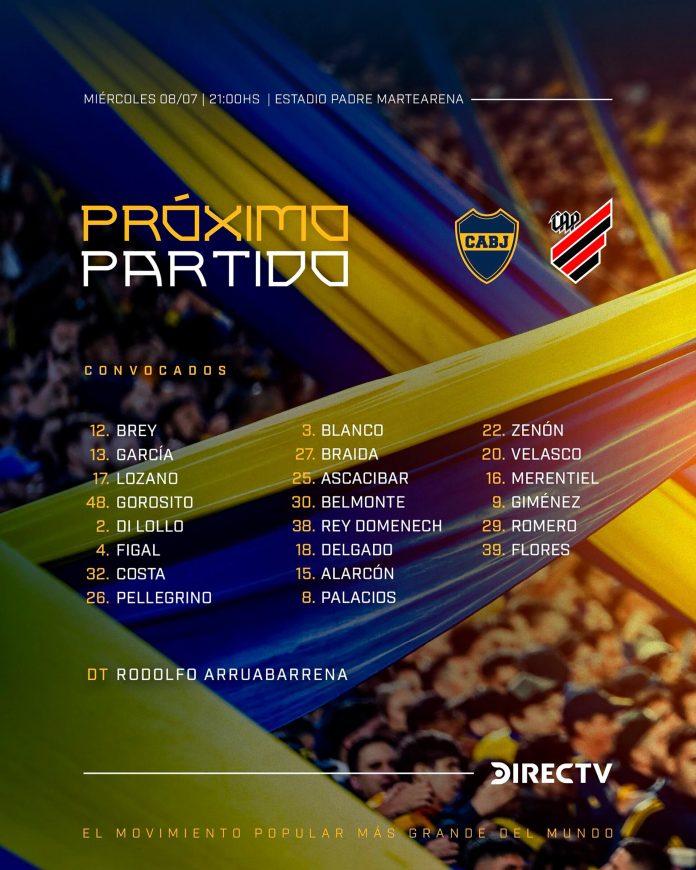 Boca Juniors enfrenta a Athletico Paranaense en el primer amistoso con público de la era Arruabarrena: hora y TV