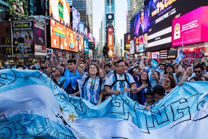 “Estamos argentinizando Nueva York”: dónde serán los banderazos en la sede de la final del Mundial