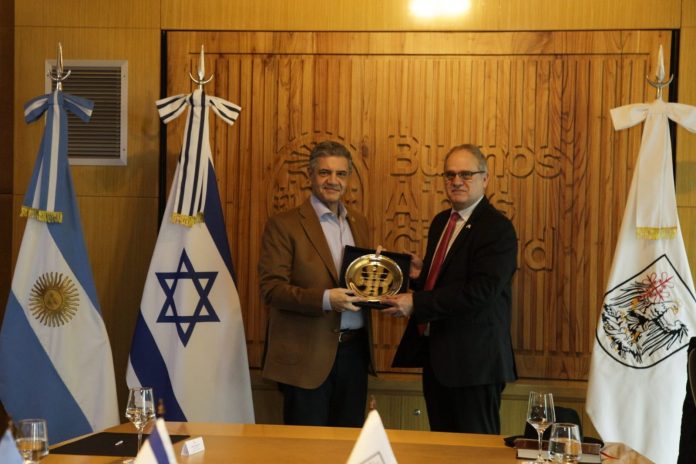 Jorge Macri y la comunidad judía se reunieron con Eyal Sela en el cierre de su misión como embajador de Israel en Argentina