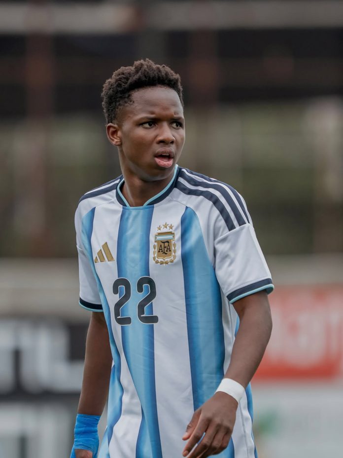 Kiki Ramos, la promesa del Sub 17 de la selección argentina, contó su historia: “Ya me siento argentino”