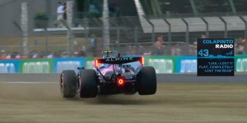 La extrema salida de pista de Franco Colapinto en Silverstone que lo hará largar 19° el GP de Gran Bretaña: “Perdí el control por completo”