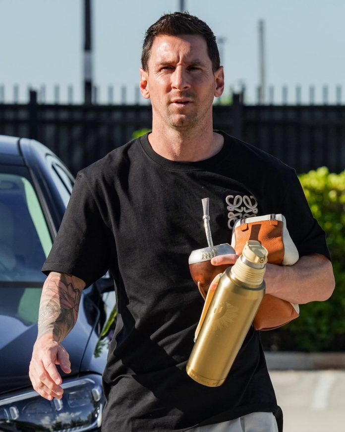 Lionel Messi volvió a entrenarse en Inter Miami a 10 días de la final del Mundial entre Argentina y España: el detalle en su foto