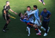 Los detalles de la pelea entre los jugadores de Argentina y España tras la final del Mundial: la intervención clave de Scaloni