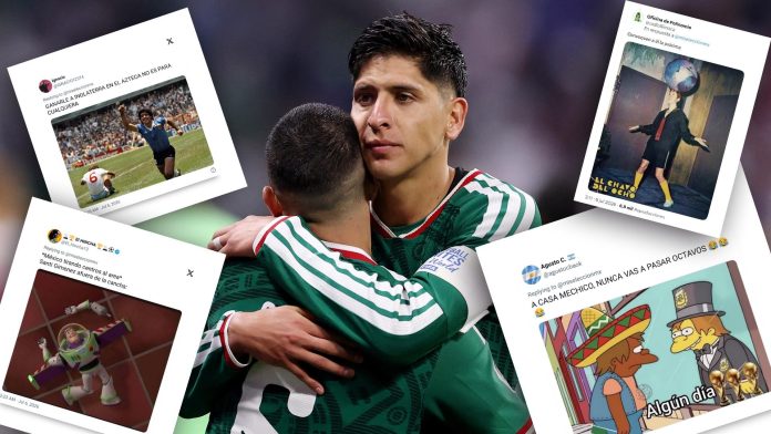 Los mejores memes tras la eliminación de México en el Mundial: “Ganarle a Inglaterra en el Azteca no es para cualquiera”