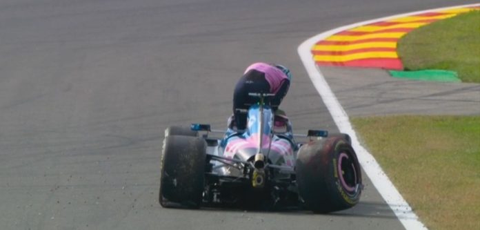 Pierre Gasly protagonizó un brutal accidente y destrozó su Alpine en la práctica del GP de Bélgica: “Perdí el control por completo”