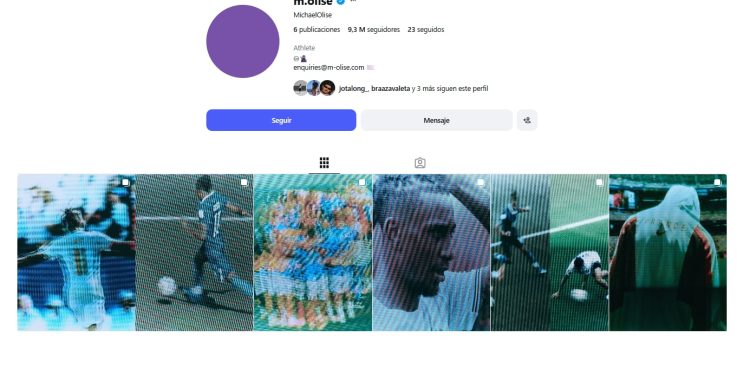 Una figura de Francia borró todo su Instagram y solo sube fotos del Mundial sacadas a un televisor: la historia detrás de las imágenes