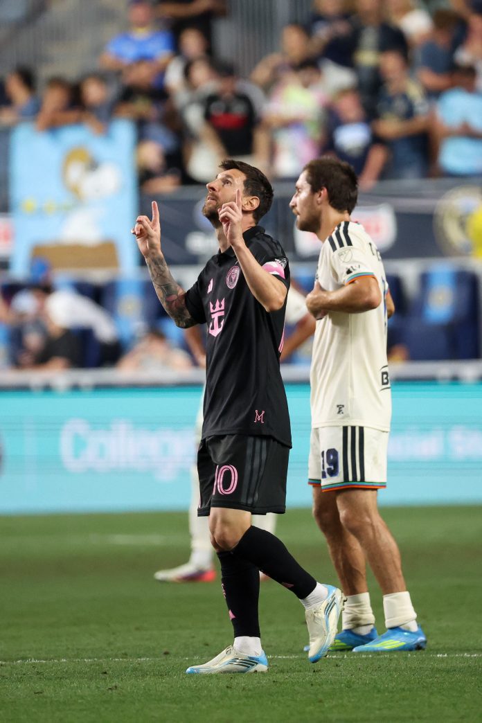 Así fue el primer gol de Messi tras la muerte de su padre: el gesto de sus compañeros del Inter Miami