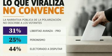 El 44% del electorado no se identifica con La Libertad Avanza ni el peronismo: las claves de un estudio de la UBA