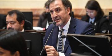 La oposición cuestionó a Benegas Lynch por su empresa para vender campos a extranjeros y el senador libertario se defendió