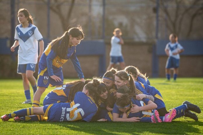 Los entretelones del Campeonato Sub 12 femenino, en la piel de una de las promesas de Boca: Lu Barrios, la pequeña profesional