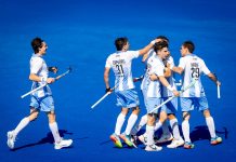 Los Leones superaron 5-3 a India y quedaron a un paso de las semifinales del Mundial de hockey