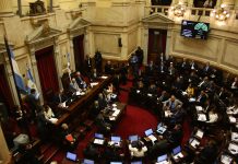 Los senadores cobrarán desde enero más de $13 millones en bruto