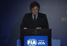 Milei abrió el Congreso de la FIA y pidió que Argentina sea sede de la Fórmula 1: «Queremos ver a Colapinto en el país»