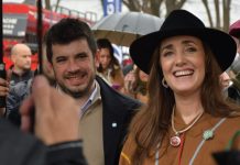 Victoria Villarruel sumó otra foto opositora junto al presidente de la UCR y pidió eliminar las retenciones